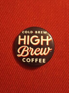 Cold Brew High Brew Coffee Promotional Mini Pin